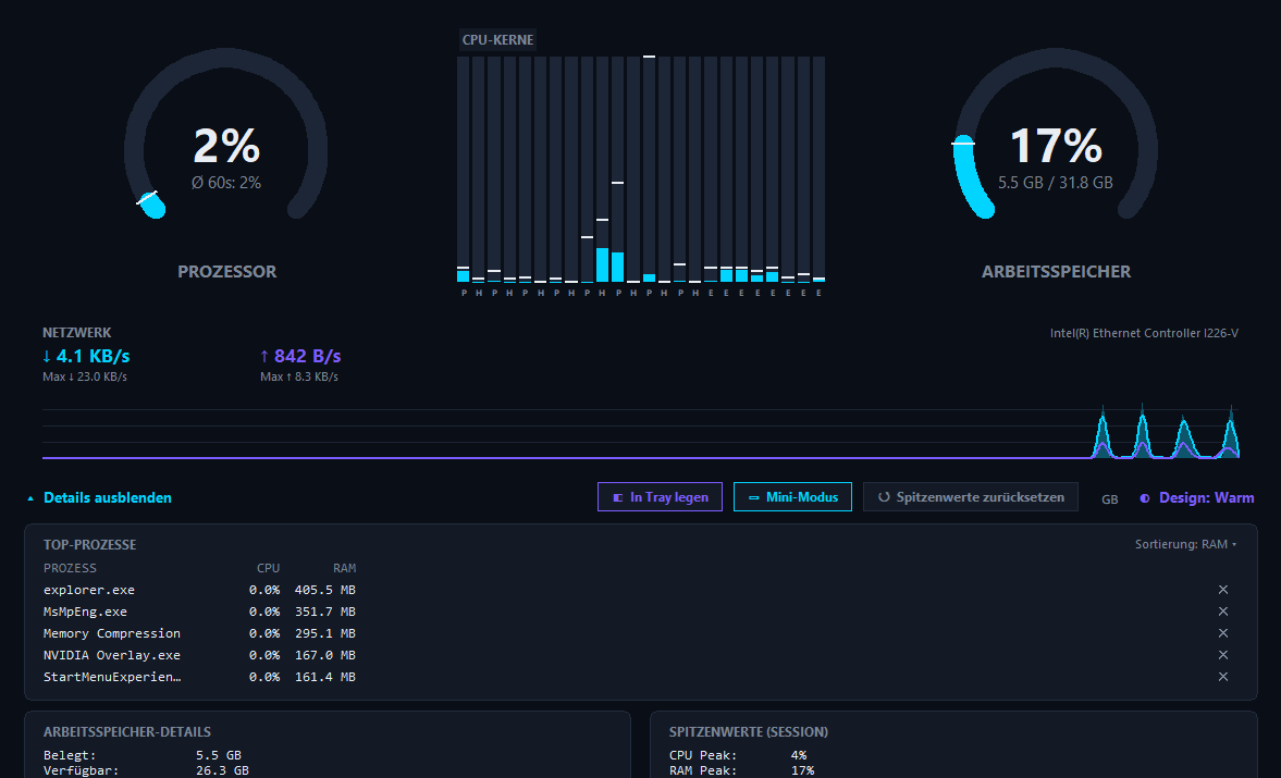 Alpha10 Live Monitor Screenshot